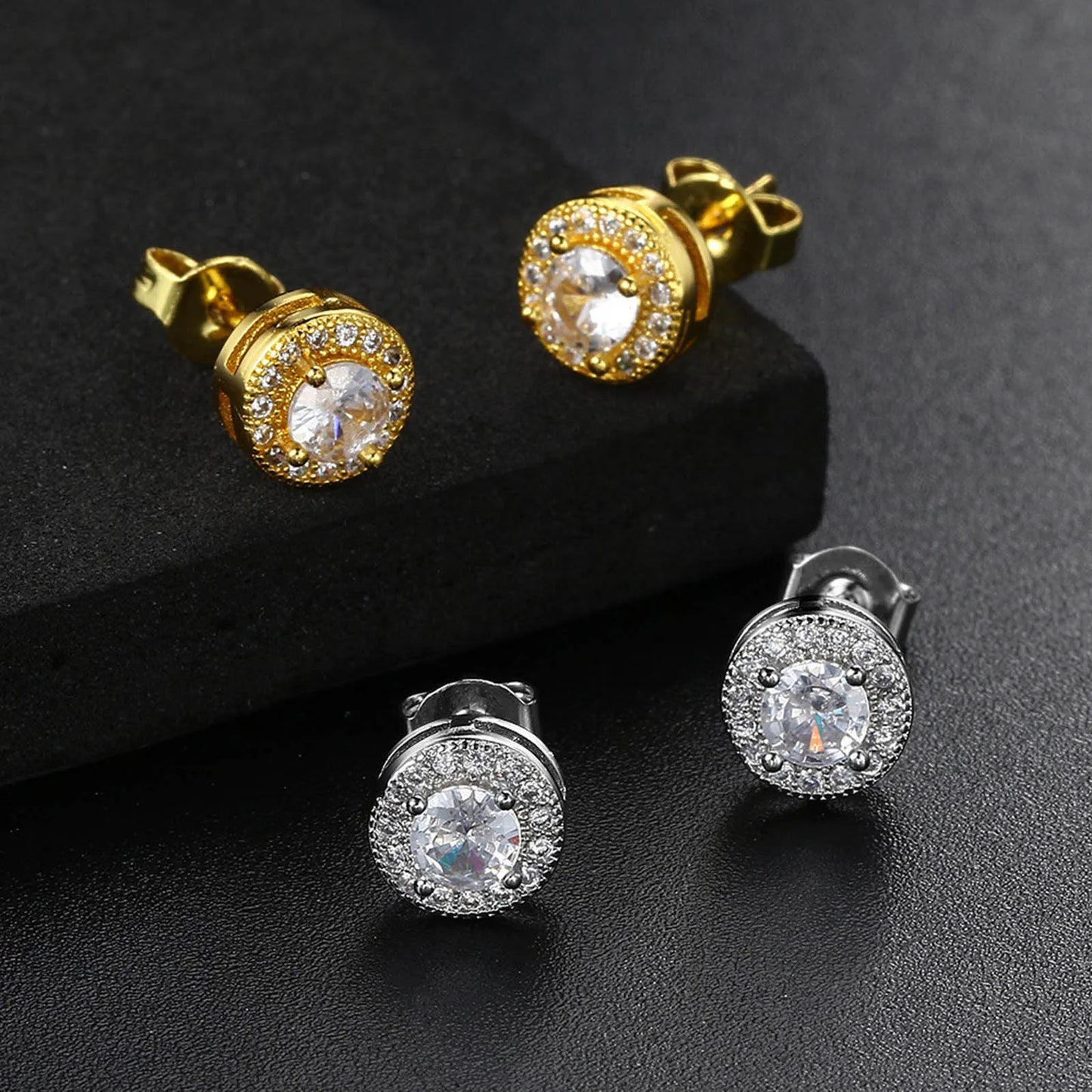 Stud Earrings for Women Men