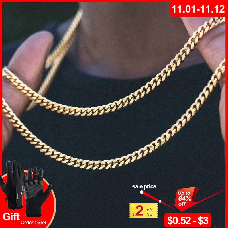 Cuban Link Chain Necklace