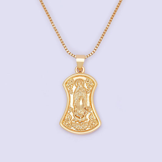 Virgin Mary Pendant Religious For Men Women Jewelry Gift