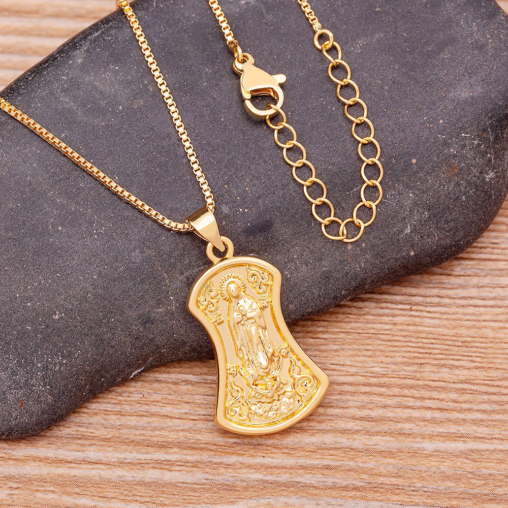 Virgin Mary Pendant Religious For Men Women Jewelry Gift