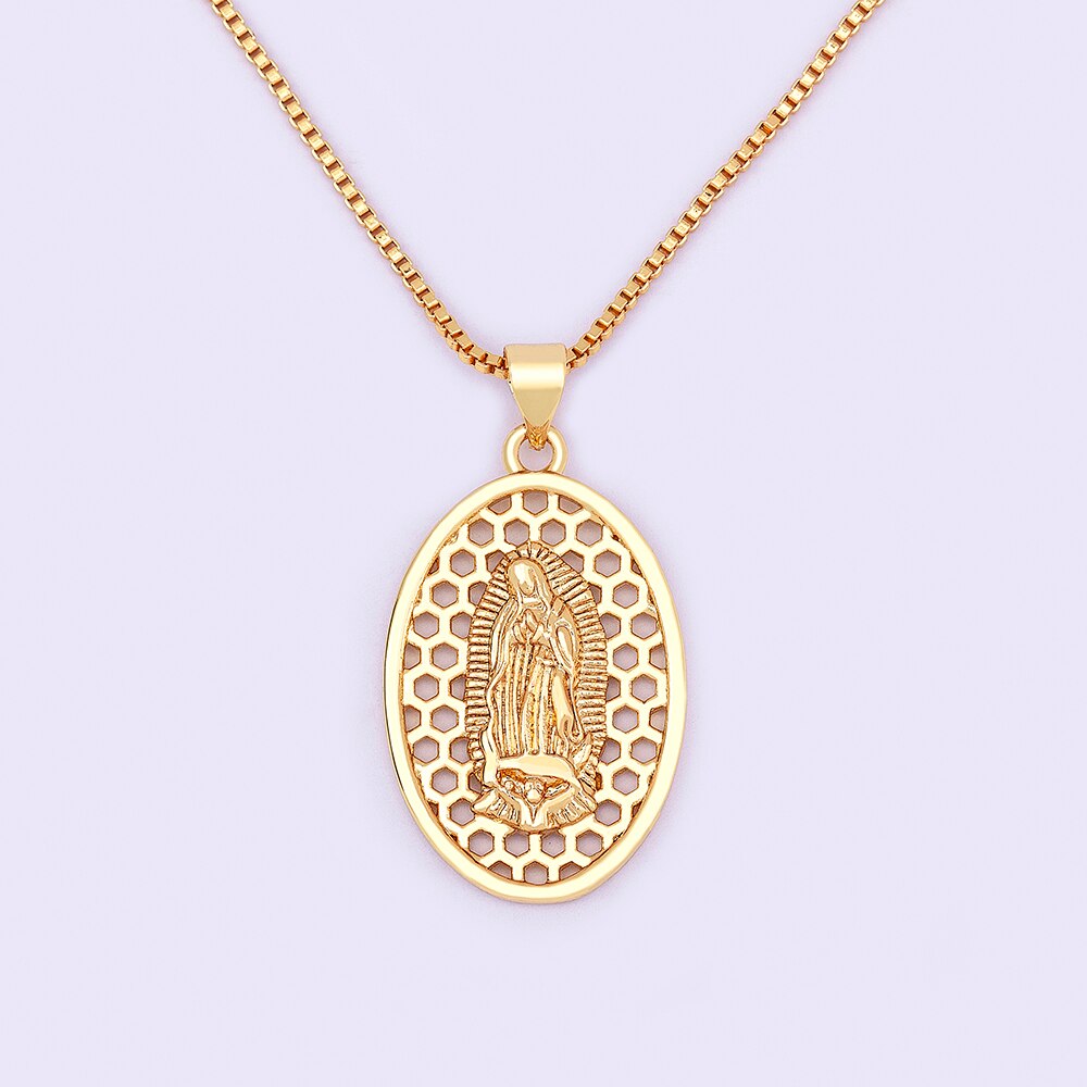 Virgin Mary Pendant Necklace for Women high quality